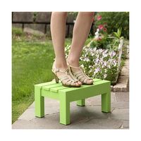 小原産業 プラスチック万能台 長方形 グリーン 400mm×280mm×200mm ST-407 1個 63-7934-59（直送品）