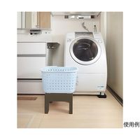 小原産業 プラスチック万能台 正方形 ブラウン ST-425 1個 64-5075-76（直送品）