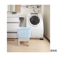 小原産業 プラスチック万能台 正方形 アイボリー ST-422 1個 64-5075-77（直送品）