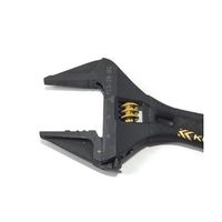 フジ矢 ライトショートモンキー(黒金・グリップ付) 118mm FLS-28-BG 1個 64-3209-73（直送品）