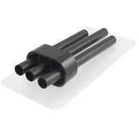 アイワ金属 フローチャイム ブラック AP-3016B 1個 64-5084-17（直送品）