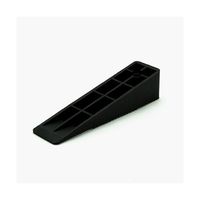 東京防音 ドアストッパー バラ 黒 100mm×25mm×1~20mm TB-12 1個 63-7937-77（直送品）