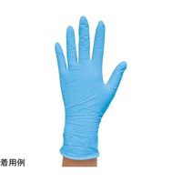 日進医療器 リーダー ニトリルグローブ ブルー M 100枚入 65-9397-20 1箱(100枚)（直送品）