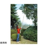 ムサシ 充電式 伸縮スリムバリカン バッテリ2個付 PL-3001-2B 1台 64-8900-71（直送品）