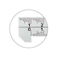 新潟精機 フック付スケール 快段目盛 FS-15KD 1本 61-6420-41（直送品）