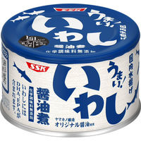 缶詰　うまい！　鰯・いわし醤油煮　国内水揚げ　化学調味料無添加　150g　1セット（24缶）　清水食品