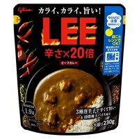 グリコ　ビーフカレーＬＥＥ（リー）大盛り辛さ×20倍　1セット（2食入） レンジ対応