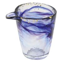 ワールド・クリエイト 箔墨流し 藍 片口 30527 1セット（3個）