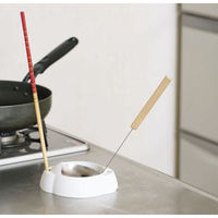 カクセー おたまスタンド ブラック OS-01BK 1個（直送品）