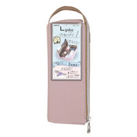 クツワ ペンケース エルガバ ピンク AK067PK 1セット(3個)（直送品）