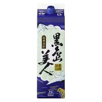 黒島美人 25度 1.8L パック 1セット（6本） 芋焼酎 長島研醸