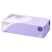 帝人フロンティア 極薄手ニトリル手袋（使い捨て手袋）ぴったりフィット 粉なし ブルー S NBR-PF220MB 1箱（200枚）