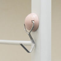 マグエックス マグネットフック ゼロスライドmine ペールピンク MZR-2NP 1個