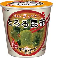 ハナマルキ　すぐ旨カップみそ汁 とろろ昆布 1セット（12個）