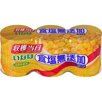 缶詰 いなば食品 食塩無添加コーン アメリカ産 200g 6缶（3缶パック×2） コーン缶