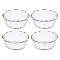HARIO（ハリオ） 耐熱ガラス製 スイーツボウル 300ml 1パック（4個入セット×3）