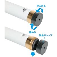 ジェフコム ホワイトフィッシャー 尻金キャップ DCXF-8-ED 1個 552-5510（直送品）