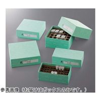 イナ・オプティカ クライオボックス 0.5、1.5、2.0mLチューブ用 81本立 20個入 CB-81 1箱(20個)（直送品）