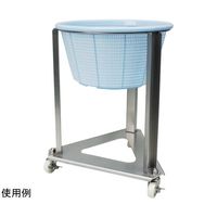 エム・あい ザル置台用ステンレス三角台車アシストザル#40用 s76-001 1台 67-4910-04（直送品）