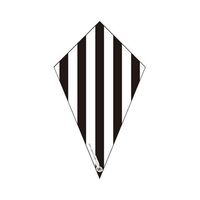 ヤマニパッケージ スナック・軽食袋 モノトーン耐油三角袋ブラック 3000枚 10-319B 1ケース(3000枚) 67-7138-52（直送品）