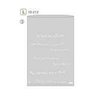 ヤマニパッケージ パン袋 マルセイユPP袋(L) 2000枚 10-212 1ケース(2000枚) 67-7139-38（直送品）