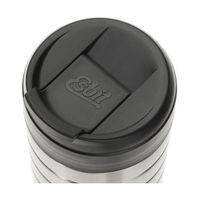 Esbit マジョリス サーモマグ 450mL フリップトップ蓋付 シルバー ESMGF450TLS 1個 65-2324-01（直送品）