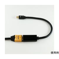 Mini DisplayPort→HDMI変換アダプタ 10cm DisplayPortオスーHDMIメス MDPHDF01-178BK（直送品）