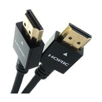 ホーリック HDMIケーブル 1m ブラック HDM10-494BK 1本 65-1793-17（直送品）