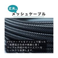 ホーリック 光ファイバー 8KPremium HDMIケーブル 20m メッシュタイプ グレー HH200-619GY 1本（直送品）