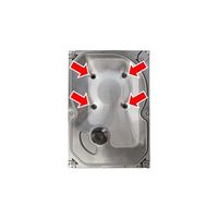 創朋 手動ストレージパンチャー(HDD破壊ツール付) HDPN-04A-H 1台 65-6903-93（直送品）