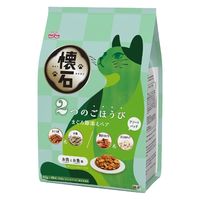懐石 2つのごほうび まぐろ節添えペア 国産 650g（65g×10袋）3個 ペットライン キャットフード 猫用