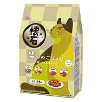 懐石 2つのごほうび 小魚とささみ添えペア 国産 650g（65g×10袋）3個 ペットライン キャットフード 猫用