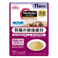 メディファス アドバンス 猫用 腎臓の健康維持 11歳から まぐろ 国産 40g 12袋 ペットライン キャットフード