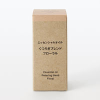 無印良品 エッセンシャルオイル くつろぎブレンド フローラル 30mL 良品計画