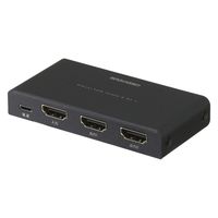 グリーンハウス HDMIスプリッター USB給電 Input1+Output2ポート GH-HSPJ2-BK 1台