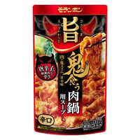 コク旨スープがからむ 鬼食う肉鍋用スープ 750g 1セット（1袋×3） モランボン 鍋つゆ