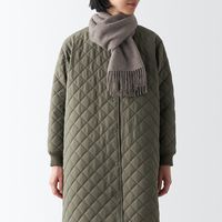 無印良品 ウール マフラー 35×180cm ダークモカブラウン 良品計画