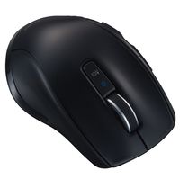 ナカバヤシ Bluetooth静音 5ボタン BlueLEDマウス ブラック MUS-BKF228BK 1個