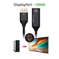 ナカバヤシ DisplayPort-HDMI 4K 変換アダプタ DP-HDA4K2/BK 1本