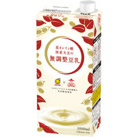 マルサンアイ 高オレイン酸国産大豆の無調整豆乳 1000ml 1セット（12本）