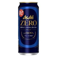 ノンアルコールビール ビールテイスト飲料 アサヒゼロ 缶 500ml 2ケース（48本）