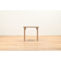 【軒先渡し】HIKARI ワークカフェダイニング ダイニングテーブル DLT-アリカ EX.-Mテンバン GRY/ウッドレッグ 1台（直送品）