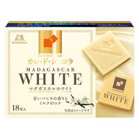 チョコレート 個包装 カレ・ド・ショコラ マダガスカルホワイト 18枚入 1セット（1個×6）