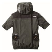 バートル AC半袖ブルゾン ミルスグリーン L AC1156-14-L 1枚（直送品）