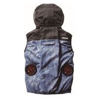 バートル ACベスト インディゴ 3XL AC1174-45-3XL 1枚（直送品）