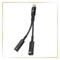 エアージェイ Type-C充電対応オーディオ変換アダプター(USB-Cイヤホン) HAC-GJ2 1個