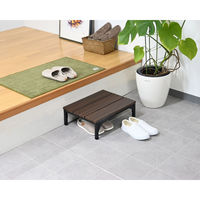 フクダクラフト 玄関台 SG-M4535 DBW 1台（直送品）