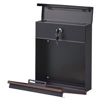 東谷 ポスト PST-217BK 1台