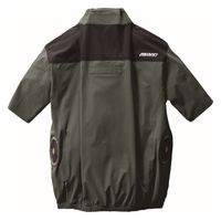 バートル 半袖ブルゾン ミルスグリーン 3XL AC2006-14-3XL 1枚（直送品）