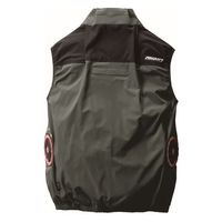 バートル ベスト ミルスグリーン XL AC2004-14-XL 1枚（直送品）